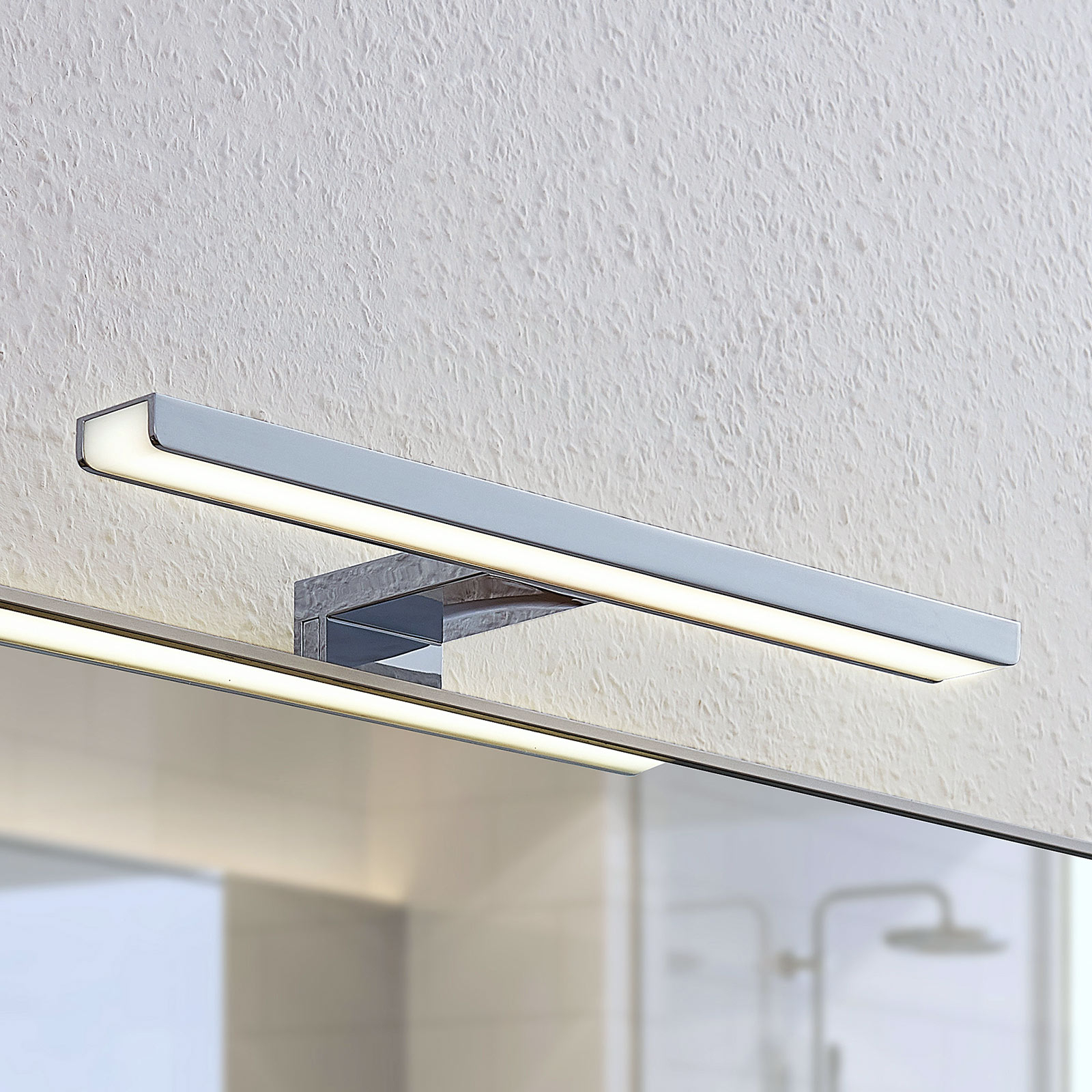 LED-spegellampa til bad Peggy, 30 cm