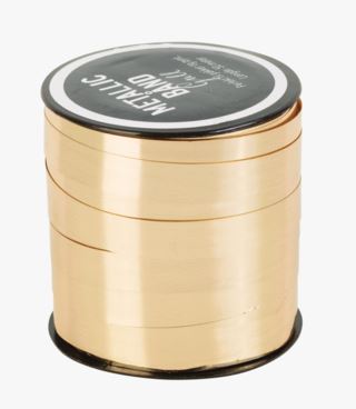 Metallic band guld