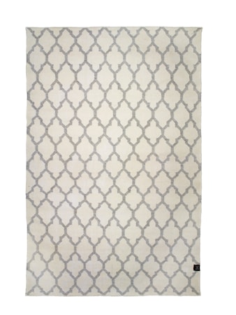 Matta Trellis Vit - 170x230 cm