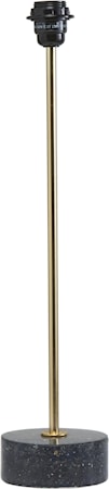 Terazzo Lampfot Blåsvart 57cm
