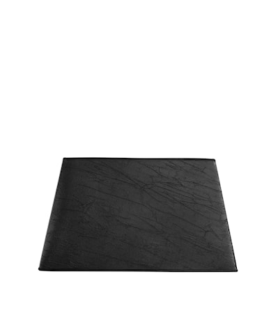 SHADE RECTANGULAR L black leather