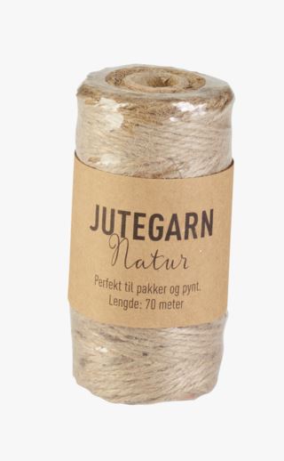 Jutegarn band natur