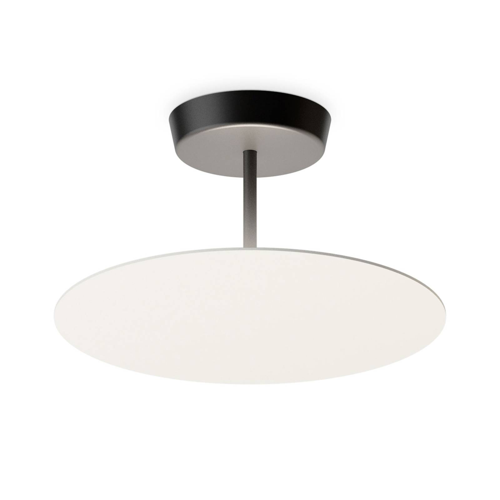 Vibia Flat LED-taklampa 1 lampa Ø 40 cm vit