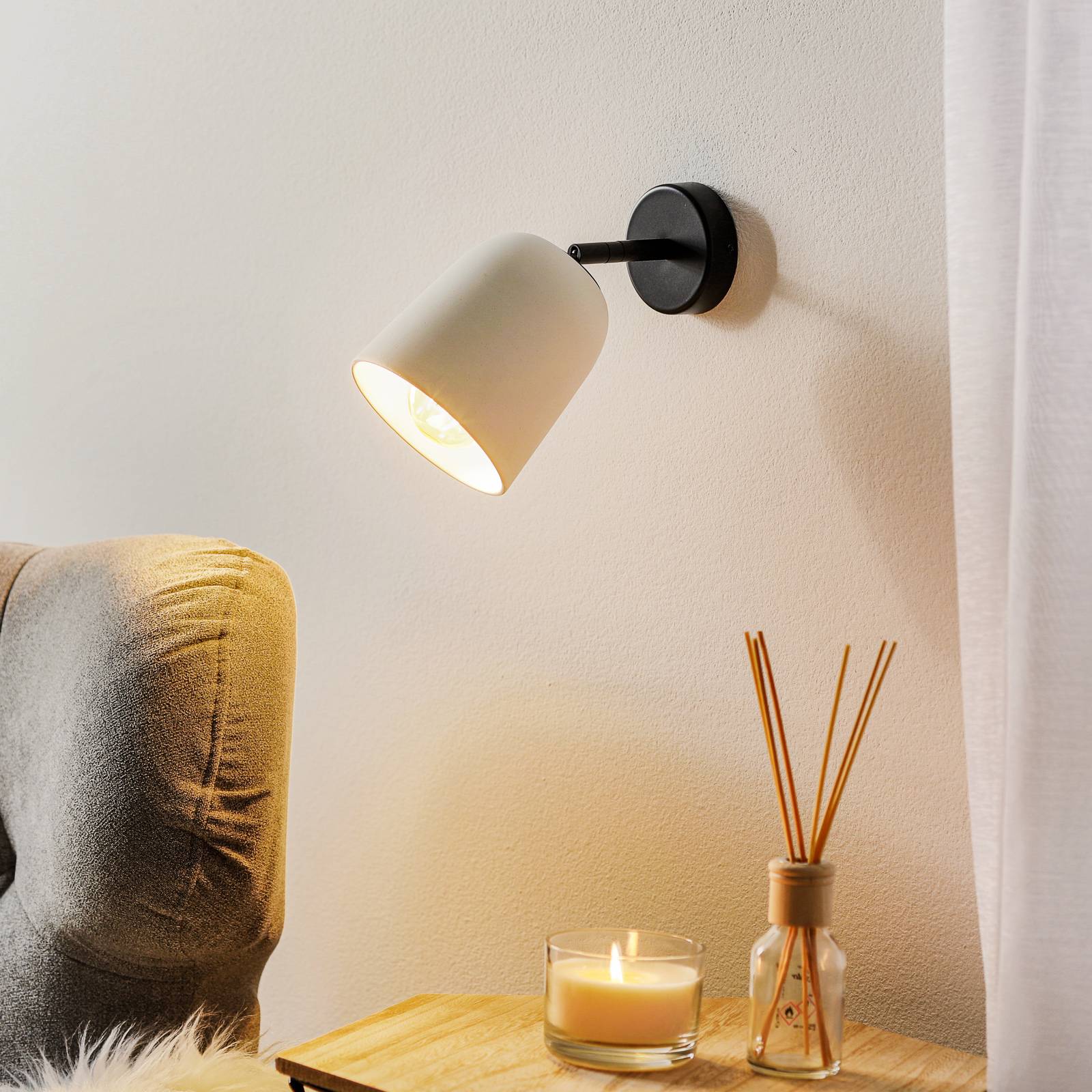 Casablanca Clavio variable keramikvägglampa
