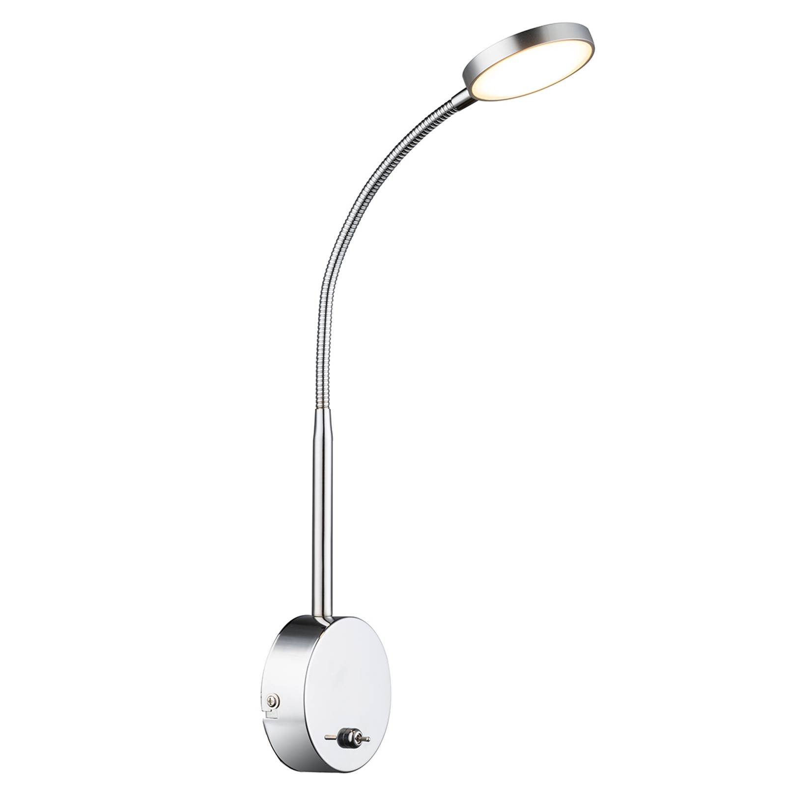 Aluminium-vägglampa Serin med LED-lampor
