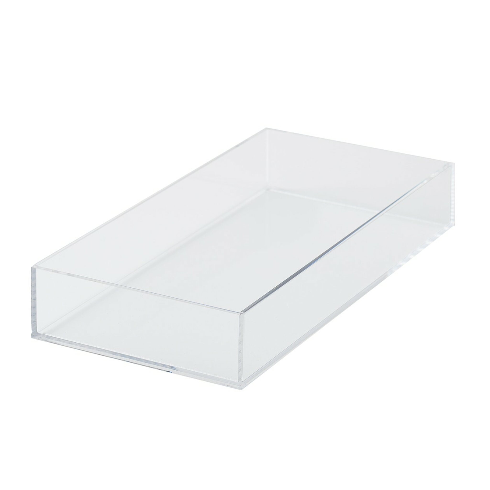 Stapelbar Akryllåda - S, 25.2x12.6x4