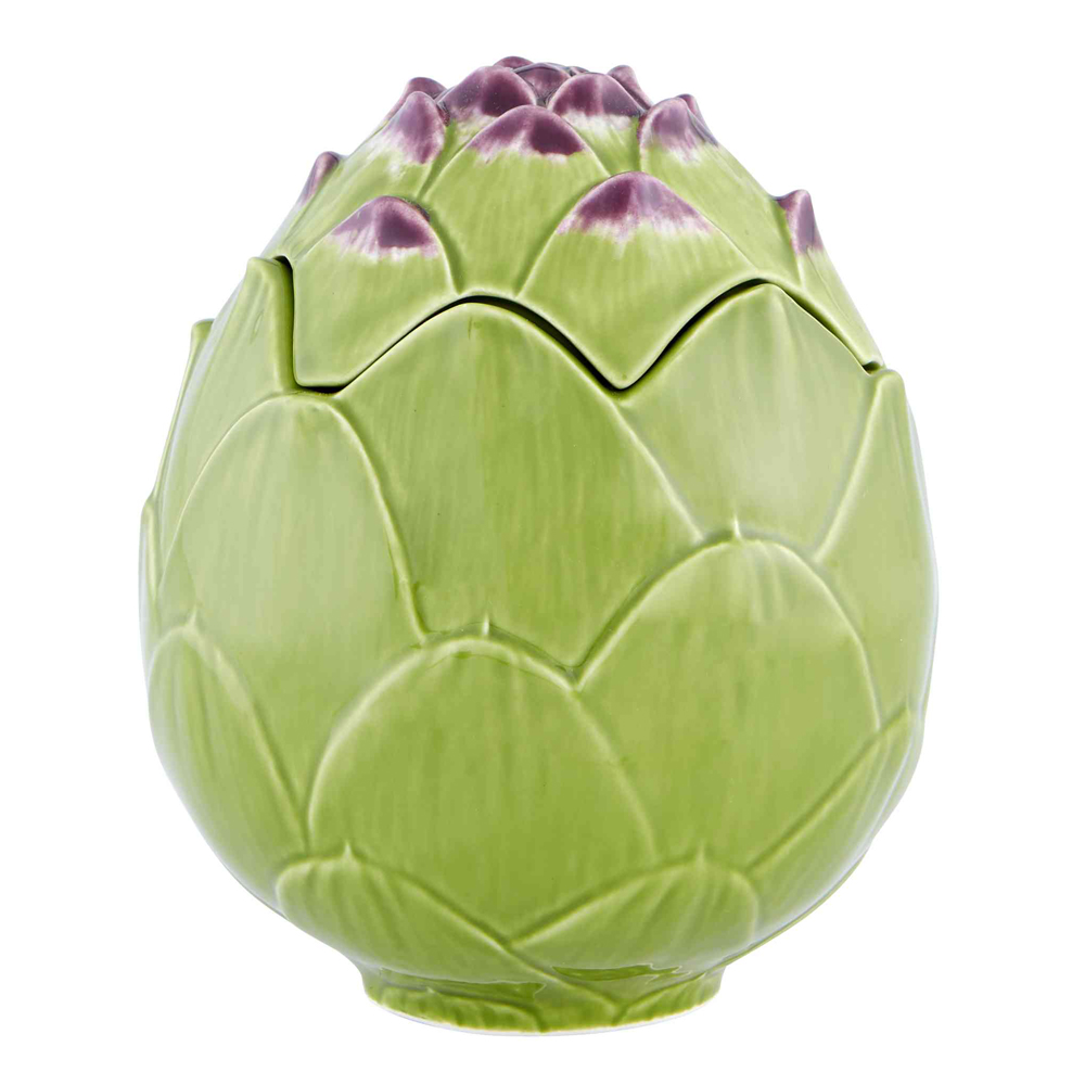 Bordallo Pinheiro - Kronärtskocka Ask 17 cm Grön