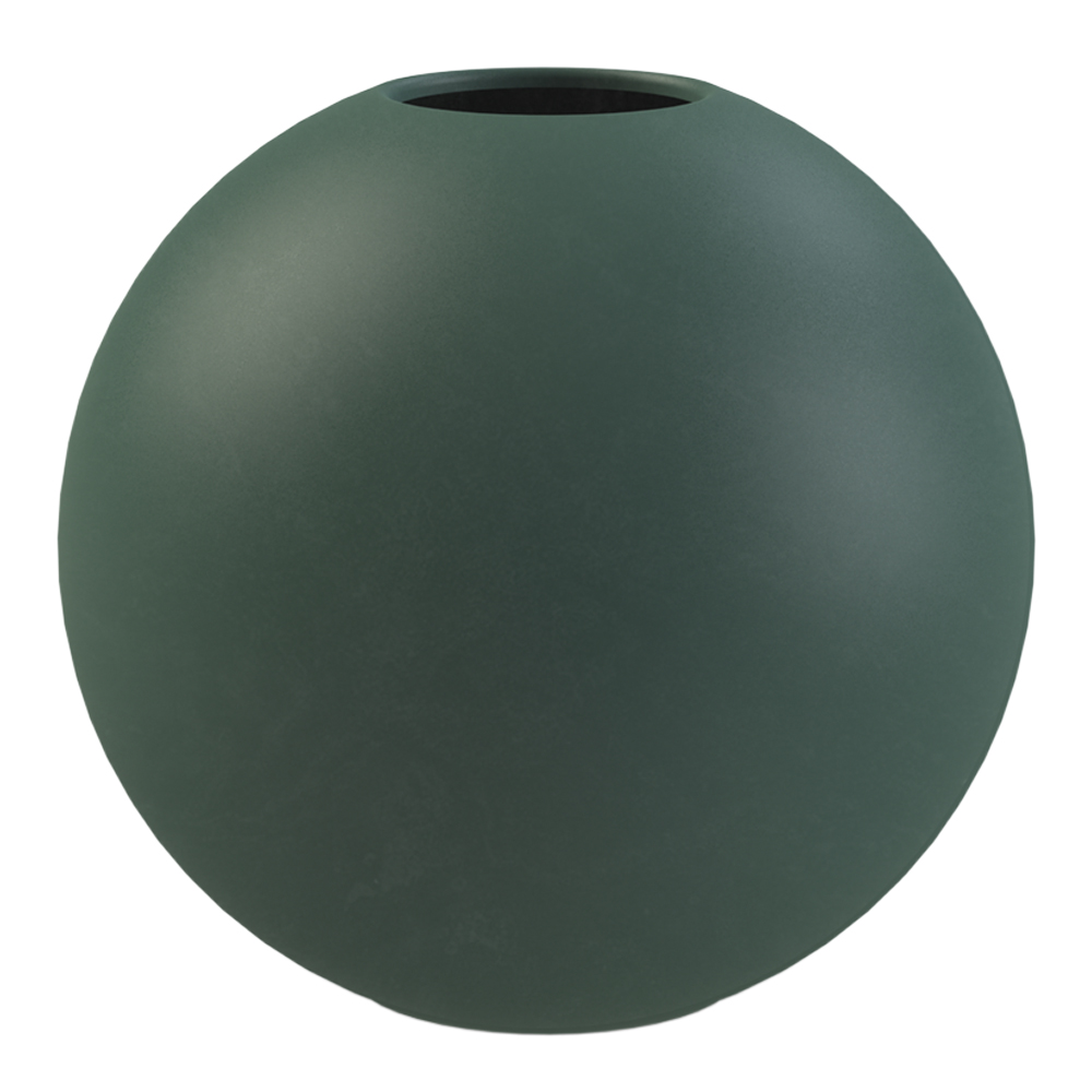 Cooee - Ball Vas 8 cm Mörkgrön