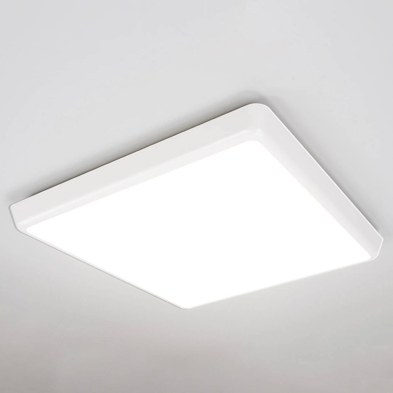 Diskret LED-taklampa Augustin, IP54 40 cm