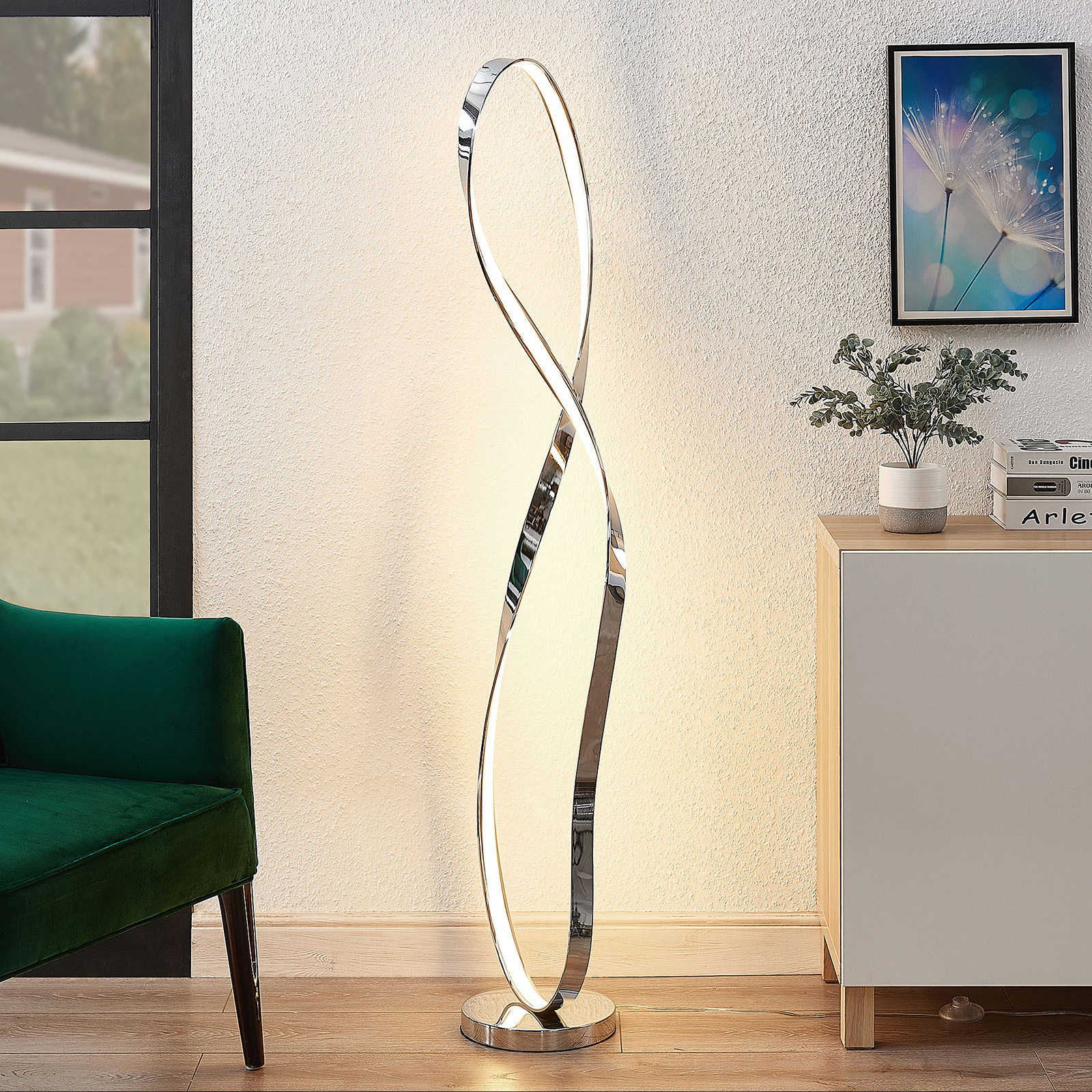Lucande Xalia LED-golvlampa