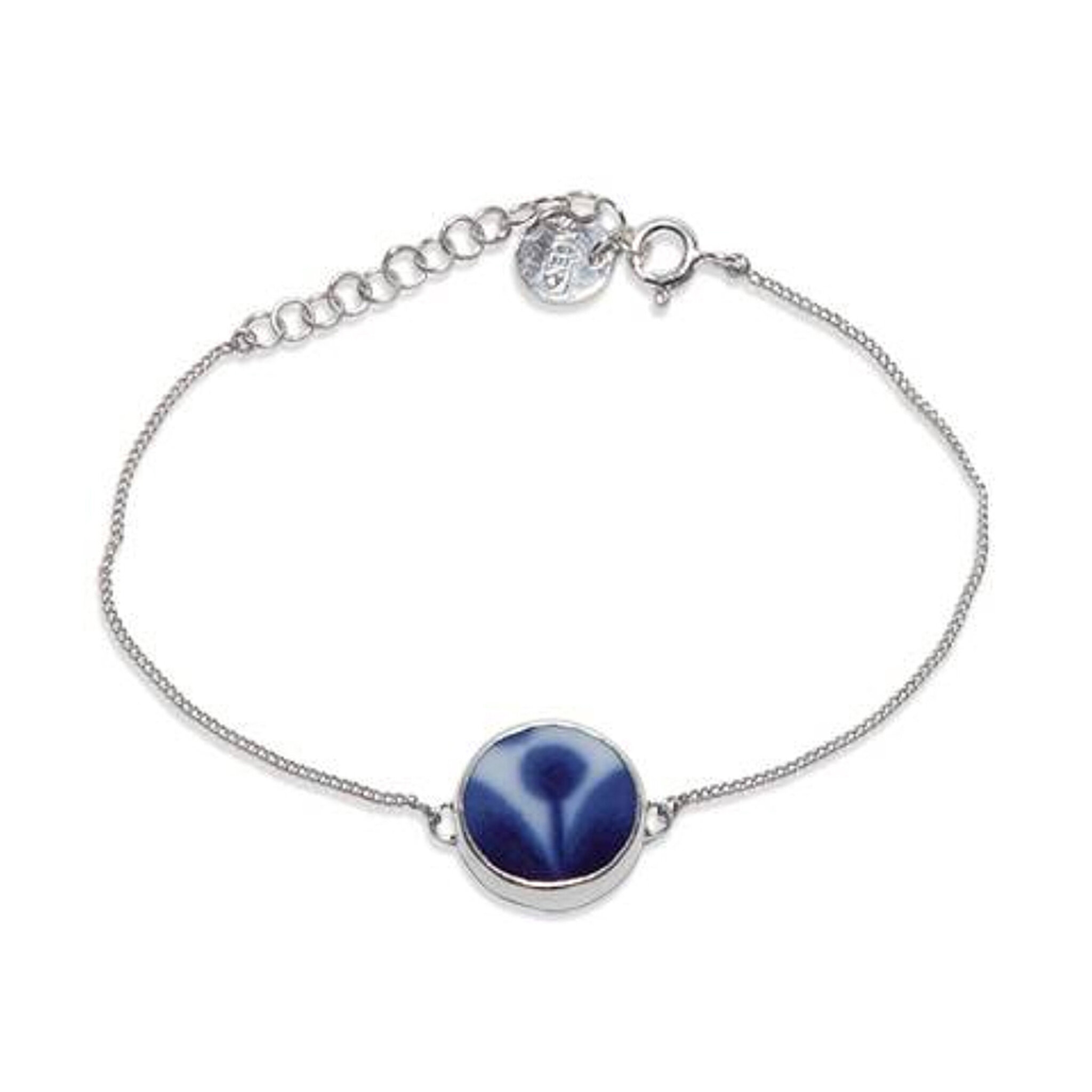 Armband Mon Amie av Sägen, blå