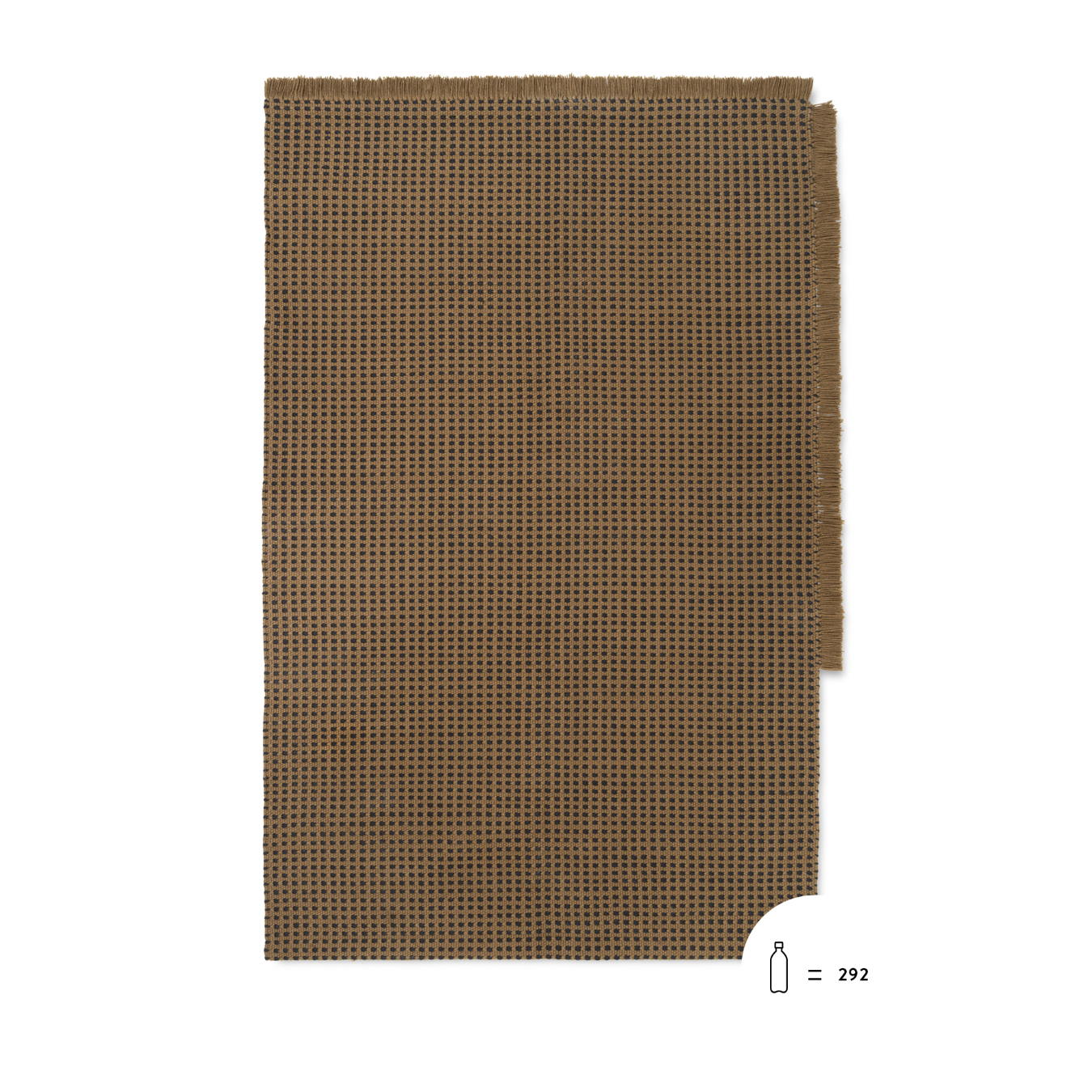 Way Rug matta brun Sugar Kelp Ferm Living