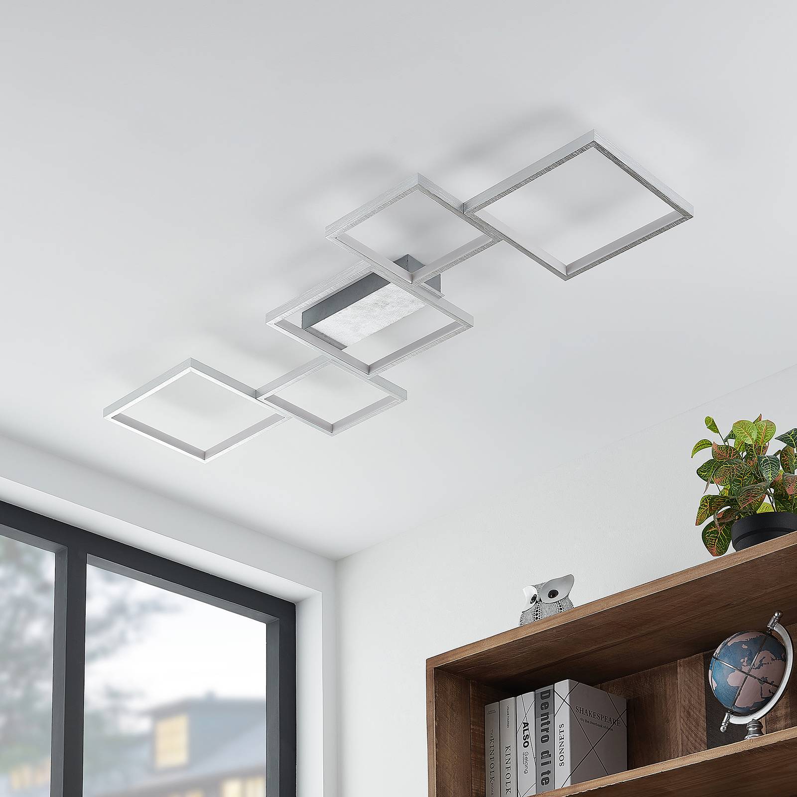 Lindby Adritha LED-taklampa, 5 lampor