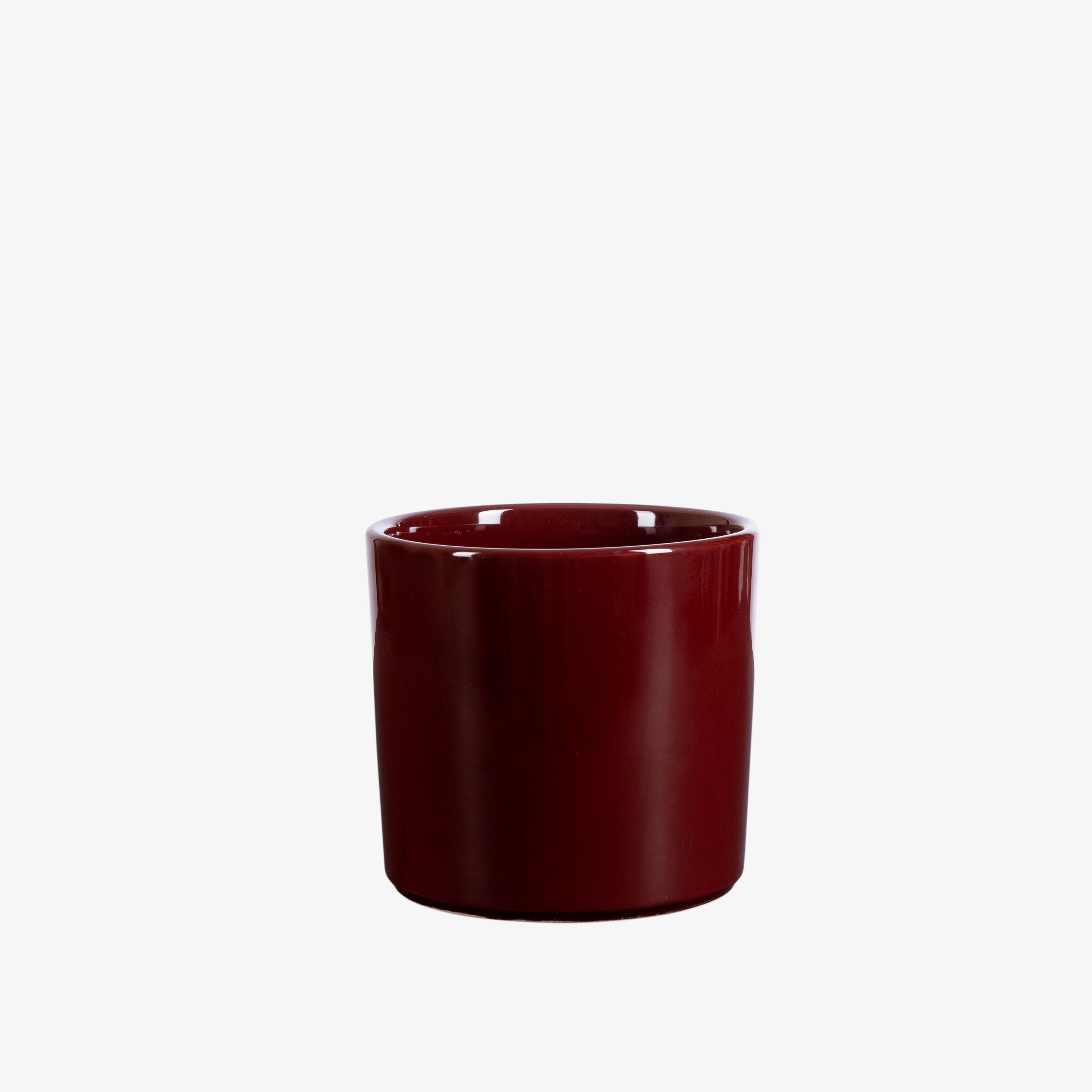 Kruka Glaserad 13cm Körsbär