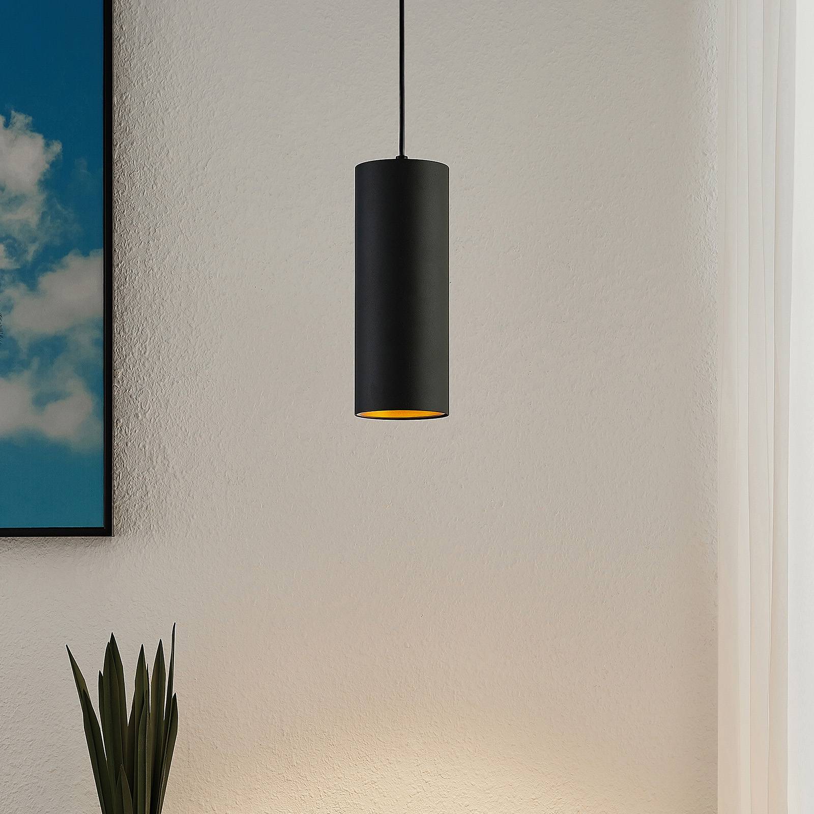 Arcchio Marilena hänglampa cylinderform svart