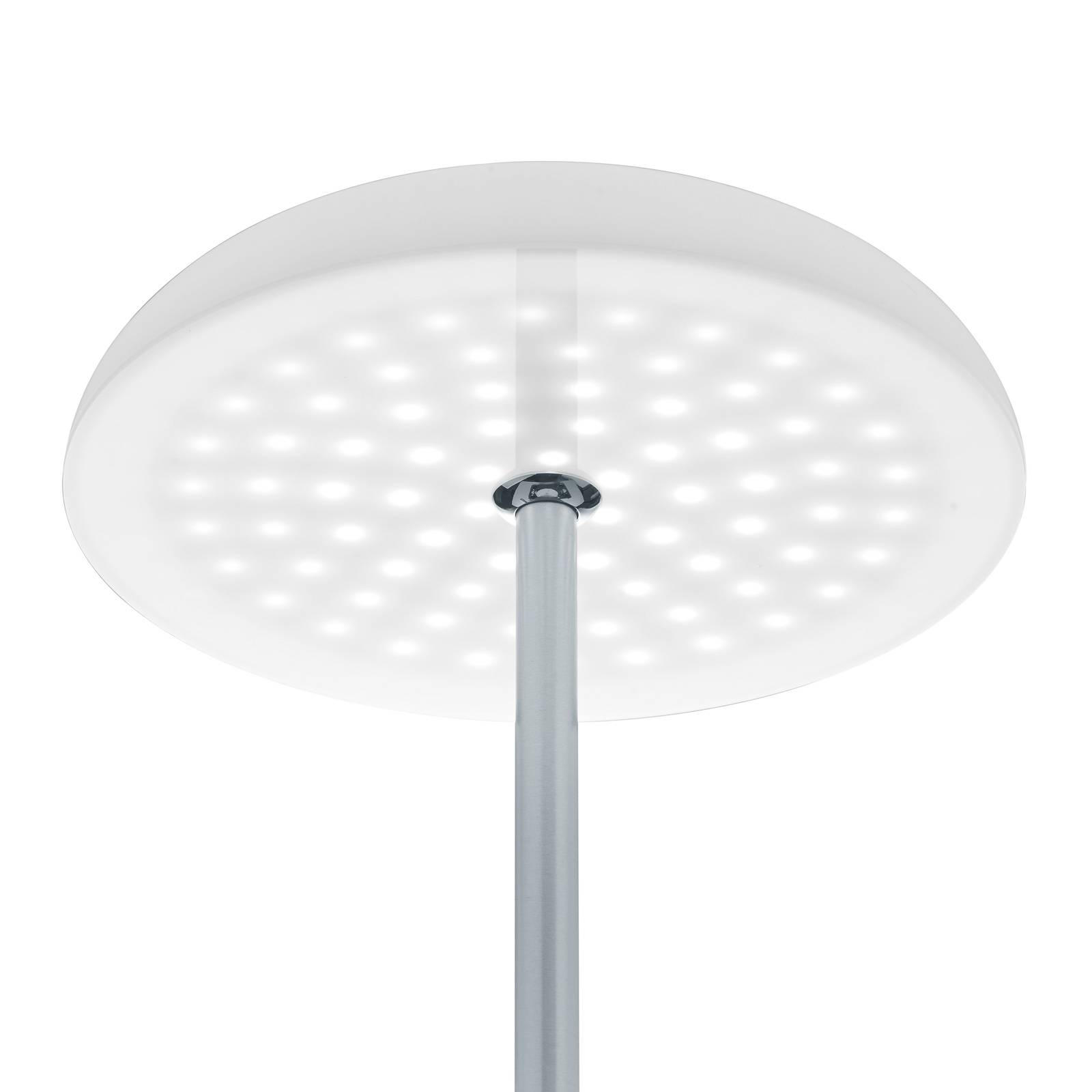 BANKAMP Vanity LED-bordslampa knappdimmer nickel