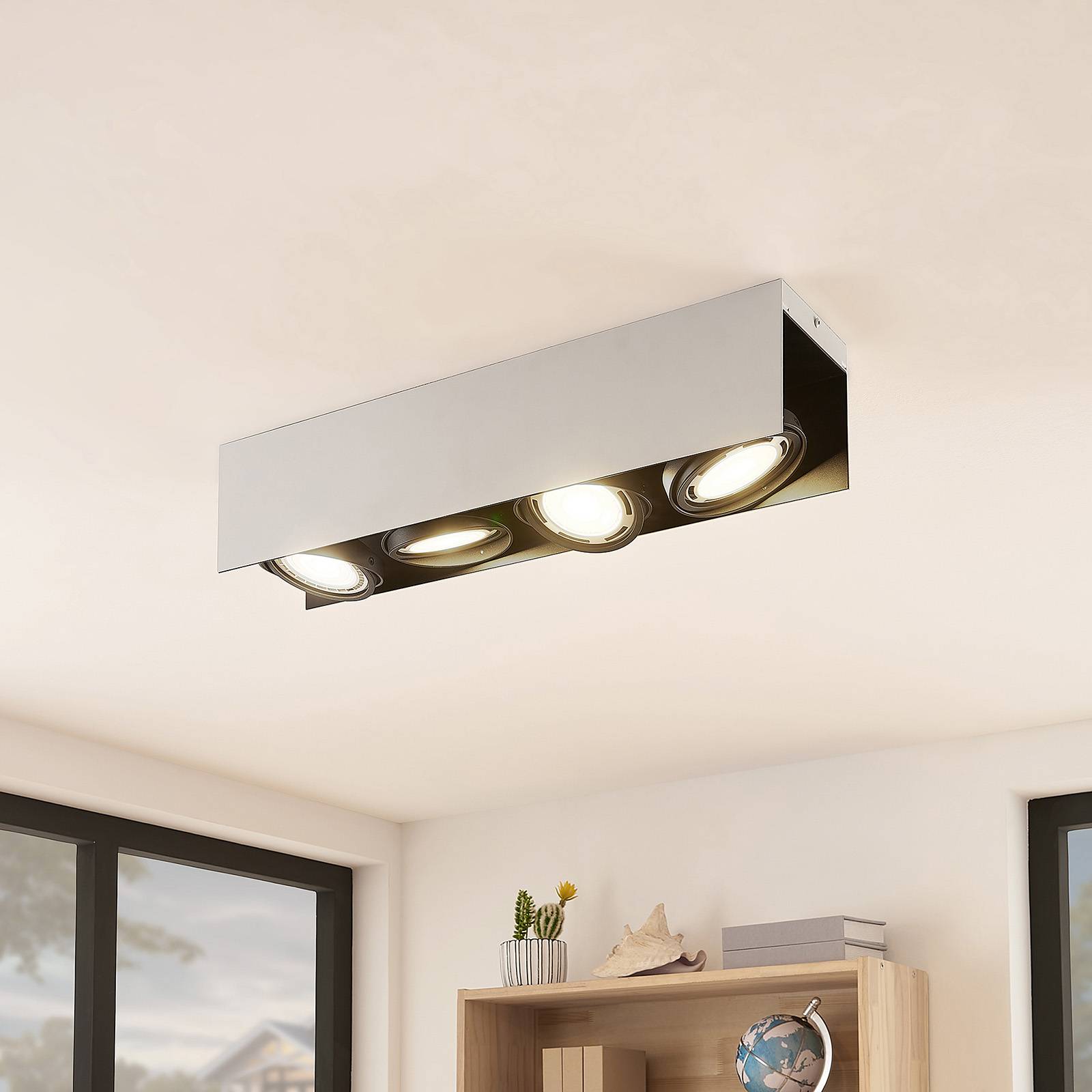 Arcchio Ocula LED-takspotlight GU10, 4 lampor