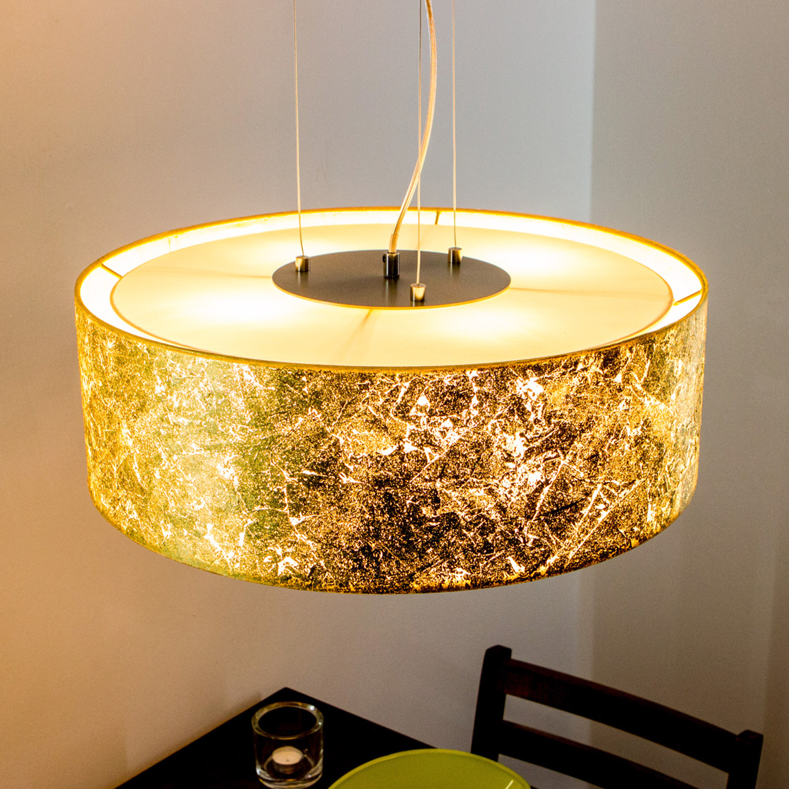 Guldtaklampa Aura - made in Germany