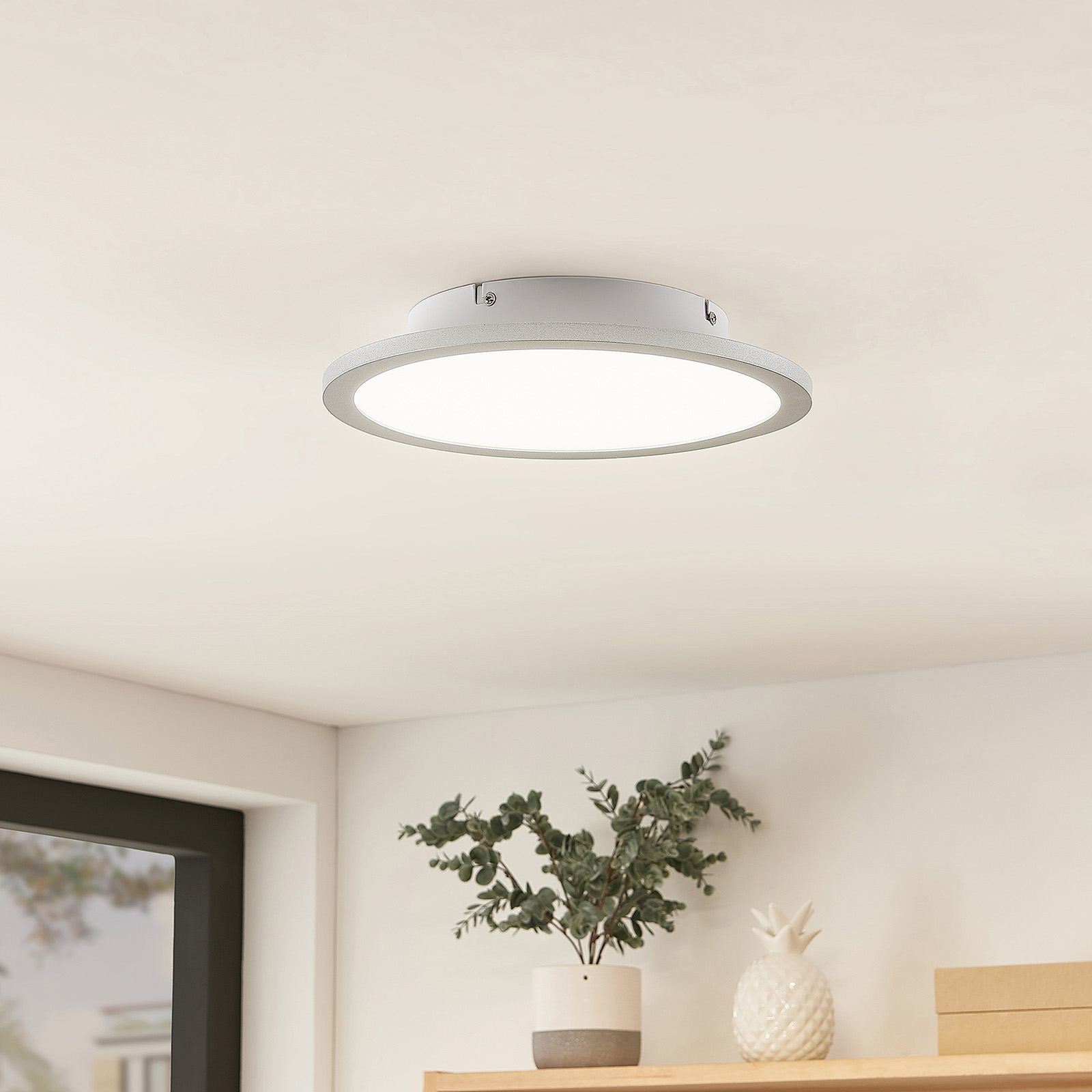 Lindby Narima LED-taklampa, 4 000 K, Ø 30 cm