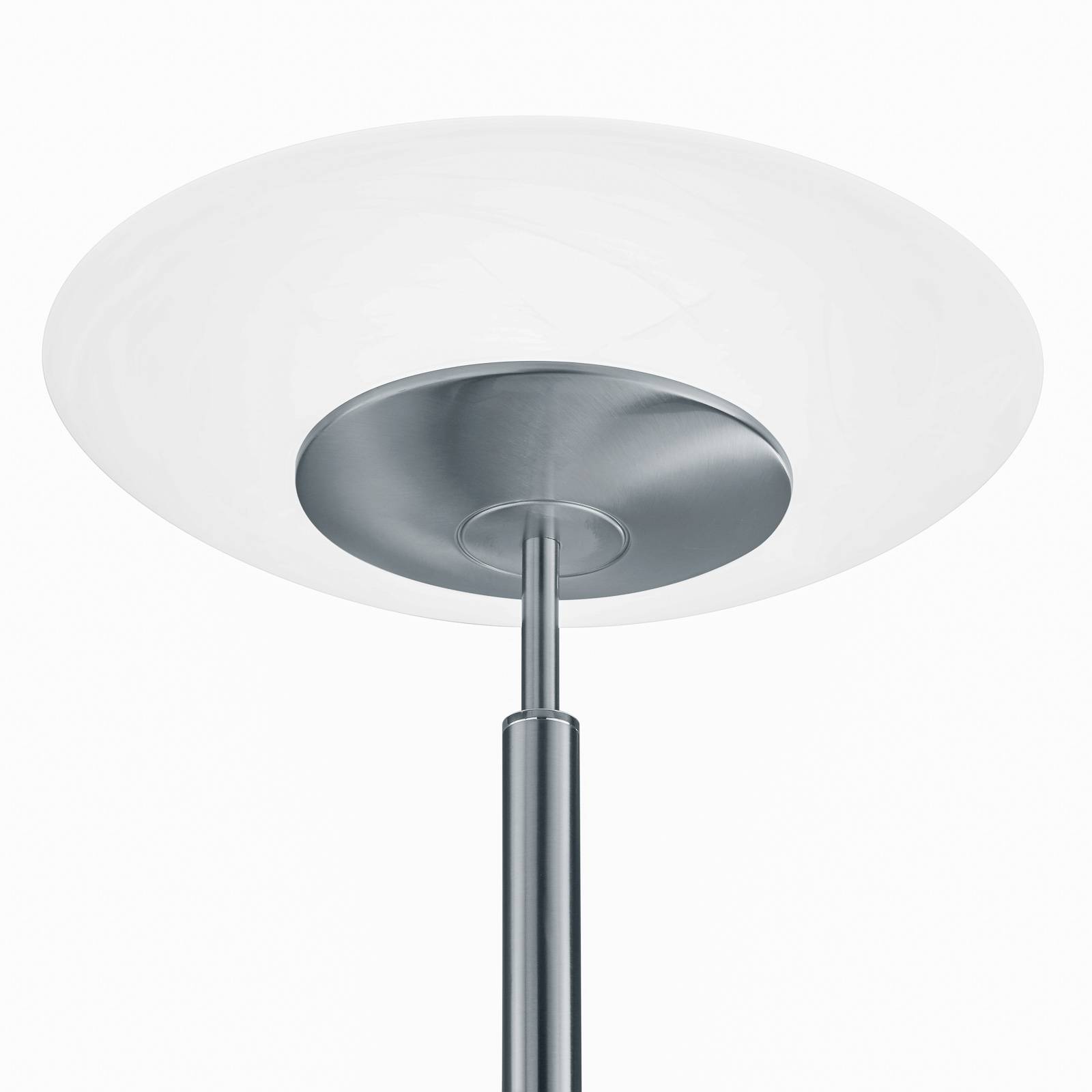 B-Leuchten Falun uplight-golvlampa läsarm, nickel