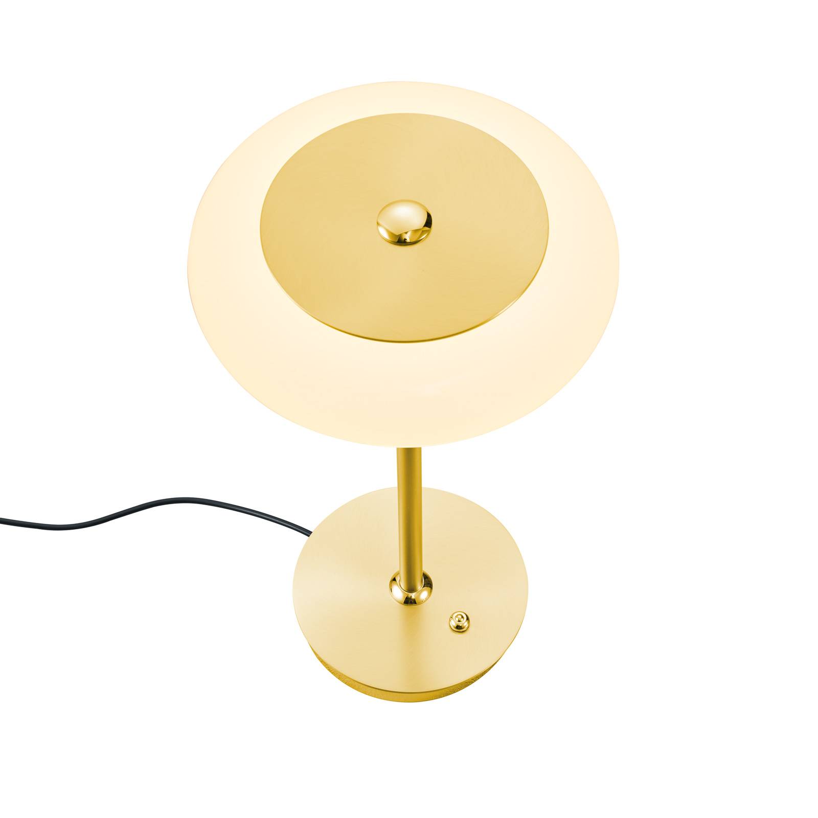 BANKAMP Centa LED-bordslampa, mässing