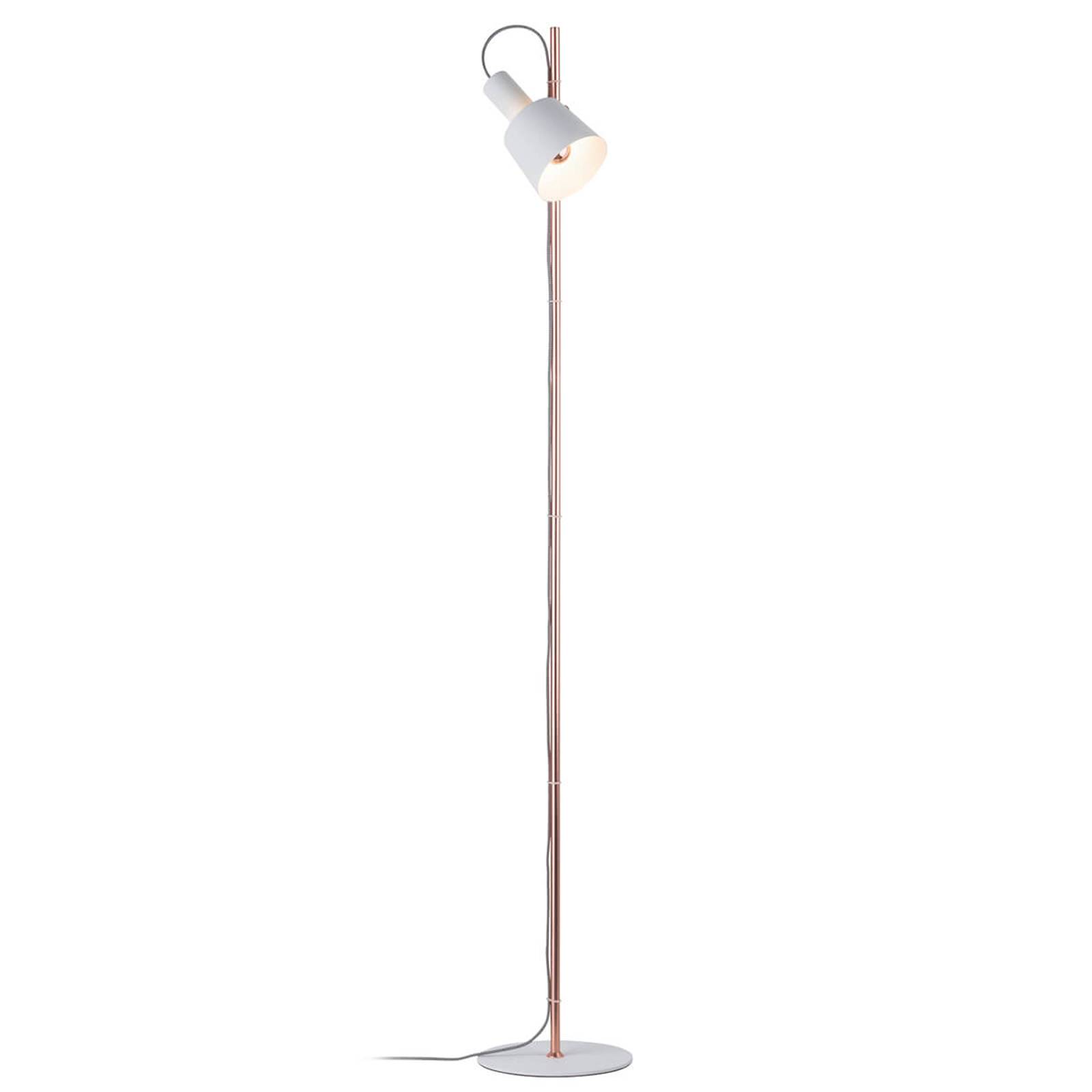 Haldar - tvåfärgad golvlampa med stil