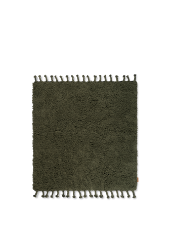 Amass Long Pile Rug - Olive