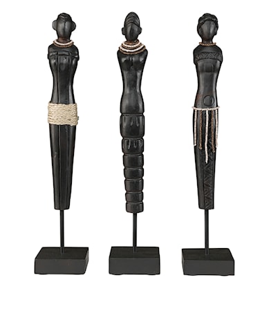 AFRICAN LADIES 3-s distr.black