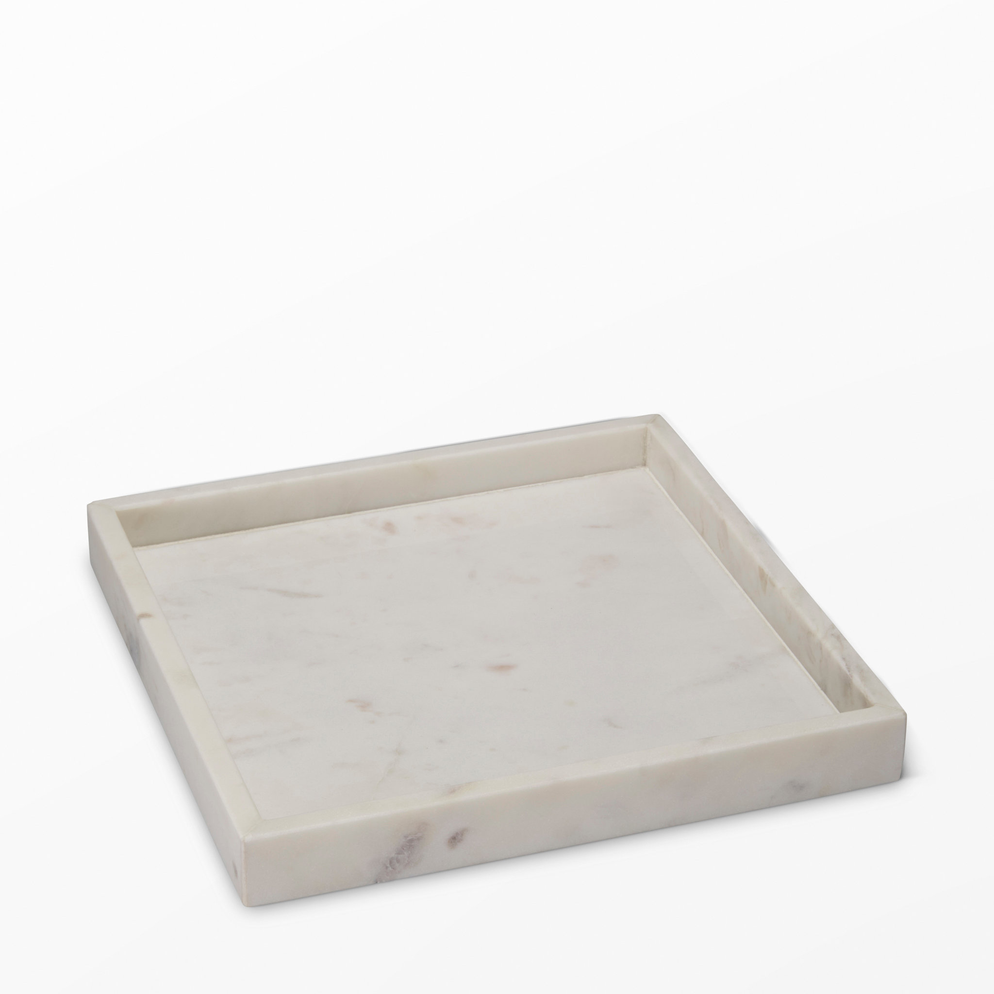 Marmorbricka, 25x25x3 cm