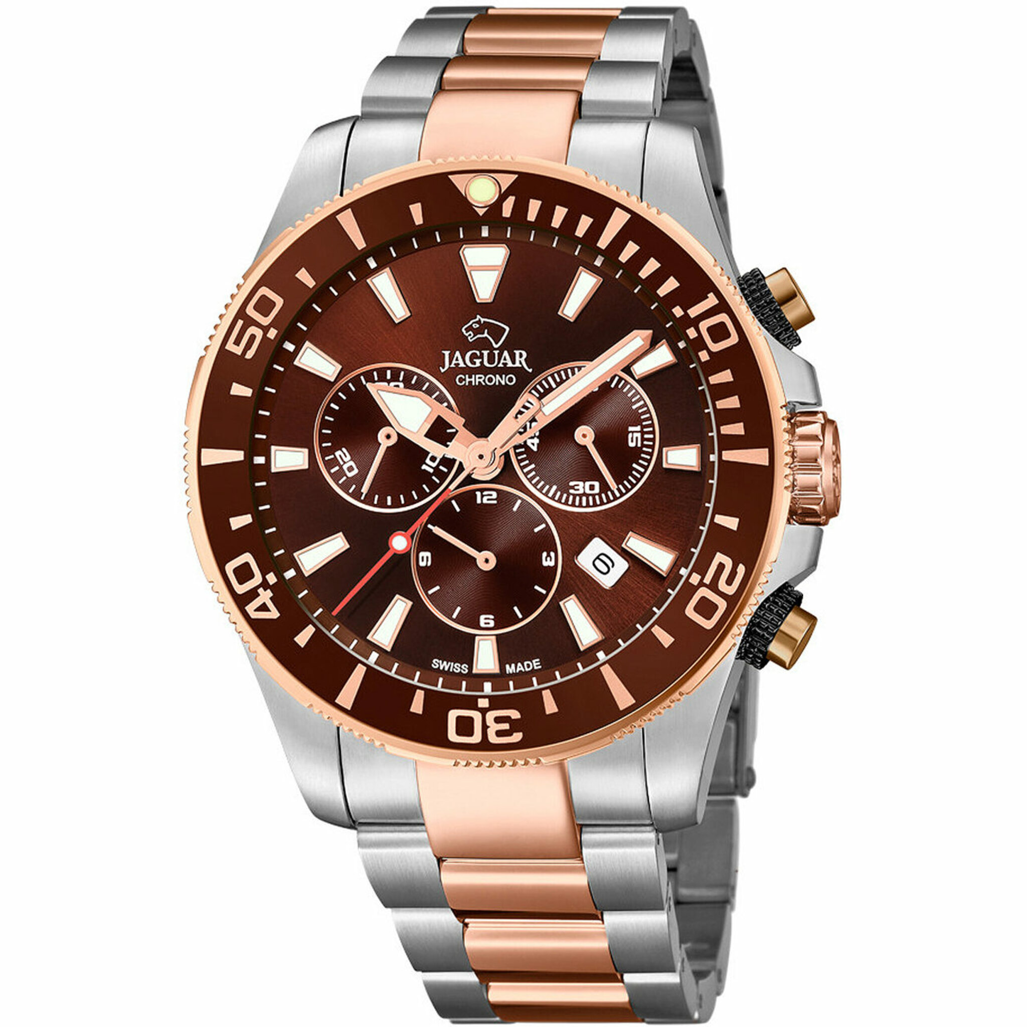 J868/1, Quartz, 44mm, 20atm, silver