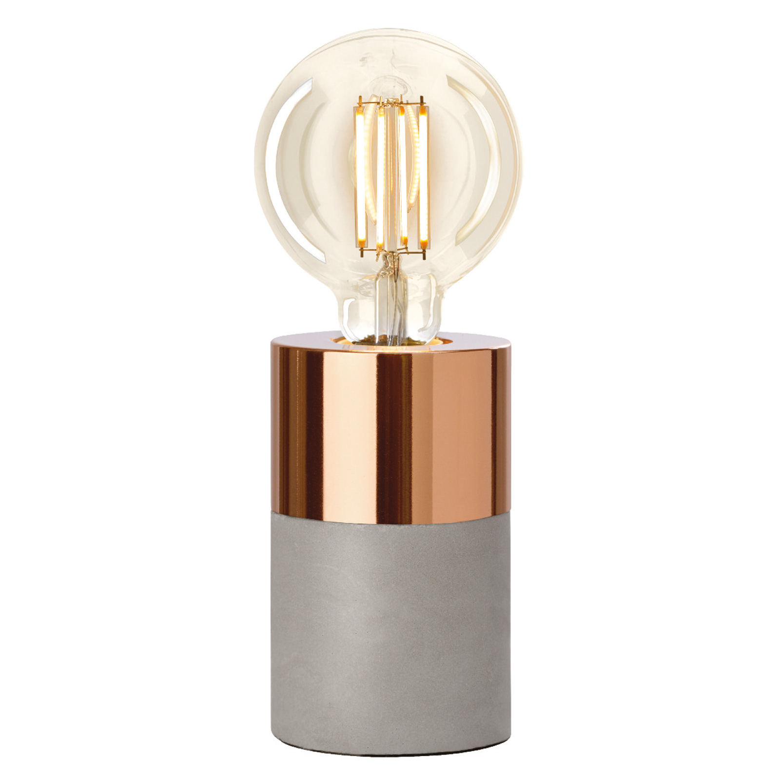 Villeroy & Boch Athen bordslampa i kopparoptik