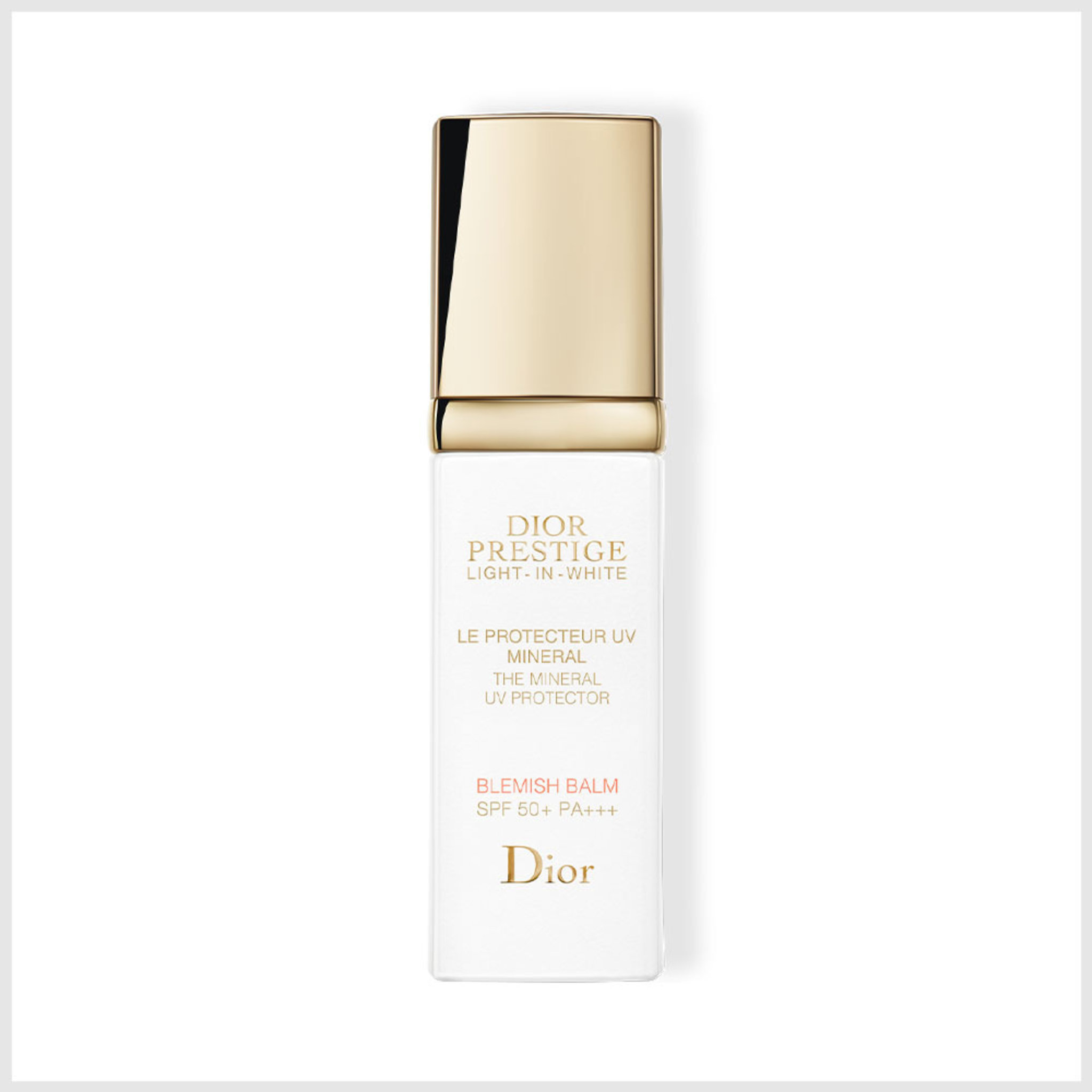 Dior Prestige Light-In-WhiteThe Mineral UV ProtectorBlemish Balm SPF 50+ PA+++
