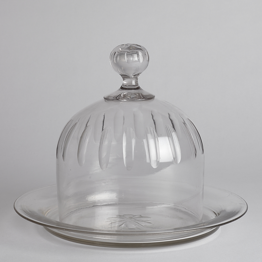 Vintage - SÅLD Ostkupa i Glas