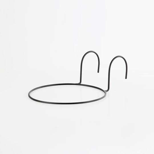 Hängare Kruka Metall 19,5cm Svart