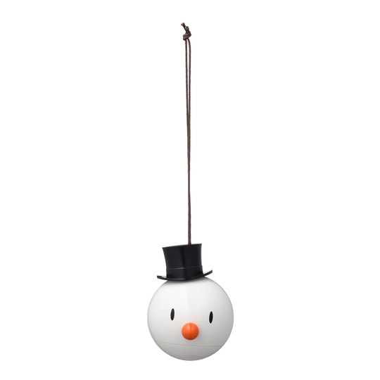 Hoptimist - Hoptimist Snögubbe Julkula 2-pack Vit