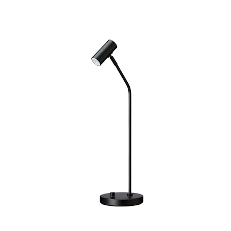 Cato Curved Bordslampa Mattsvart Dimbar