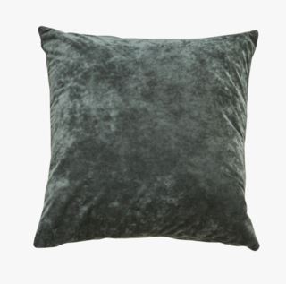 Velvet kuddfodral mörkgrön