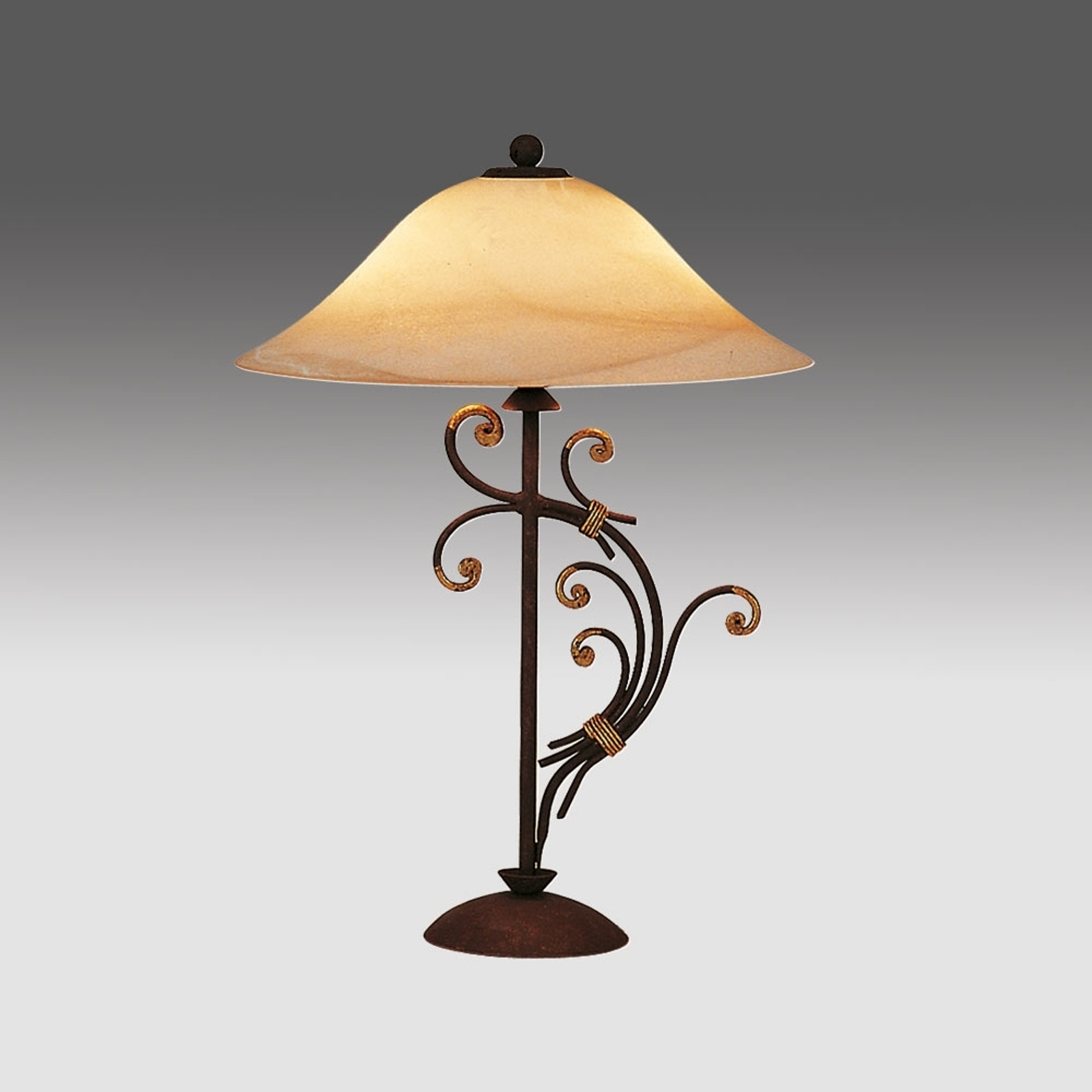 Bordslampa Florence i florentinsk stil