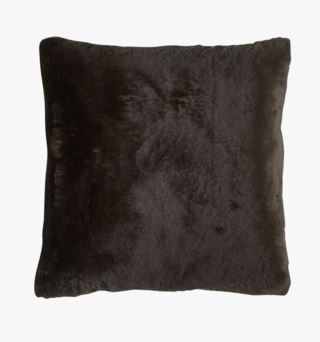 Milde recycled prydnadskudde brun