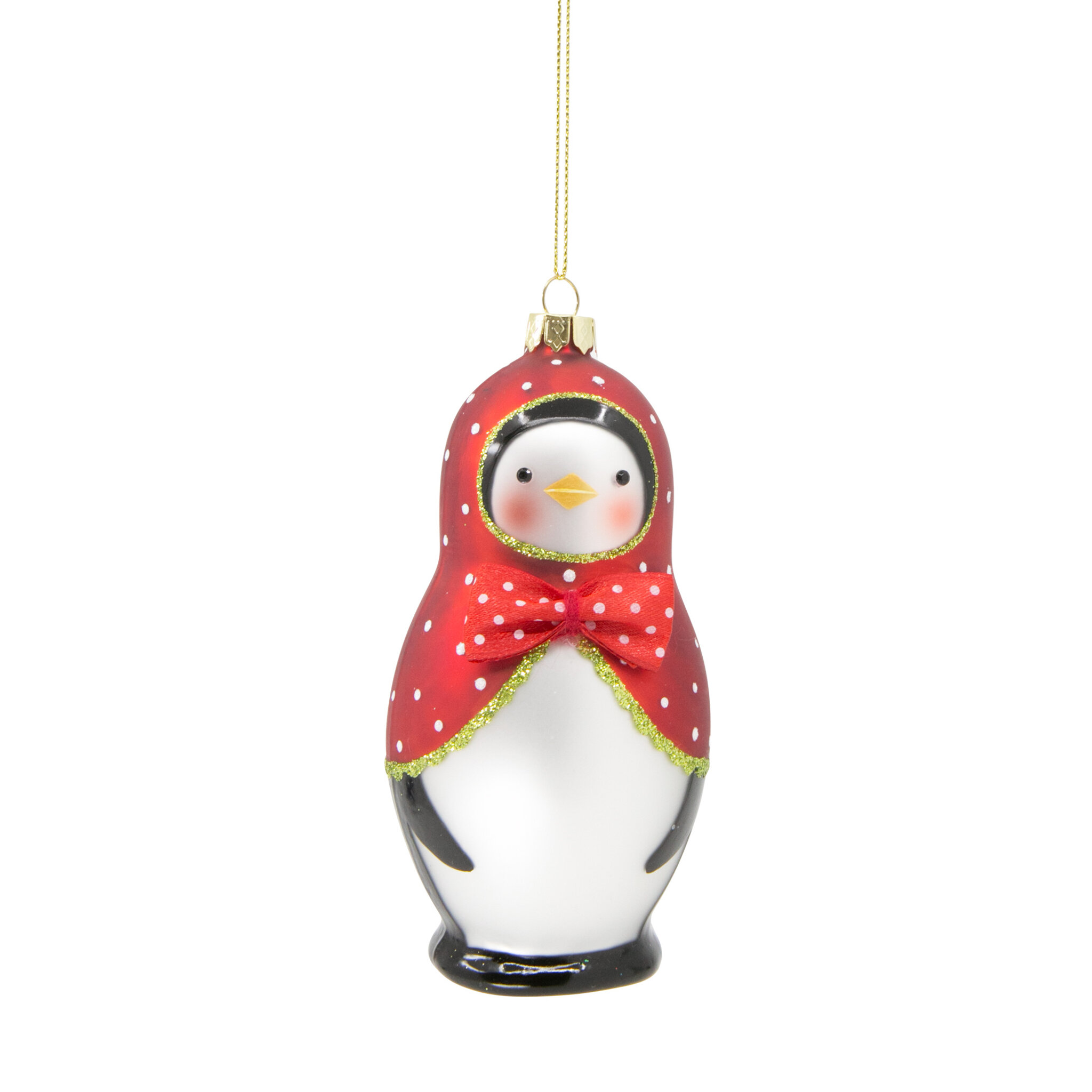 Hängande Ornament Pingvin 13 cm