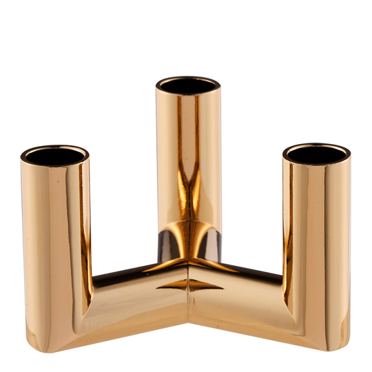 Uyuni Lighting - Matrix Ljusstake 3-armad 7,5 cm Guld