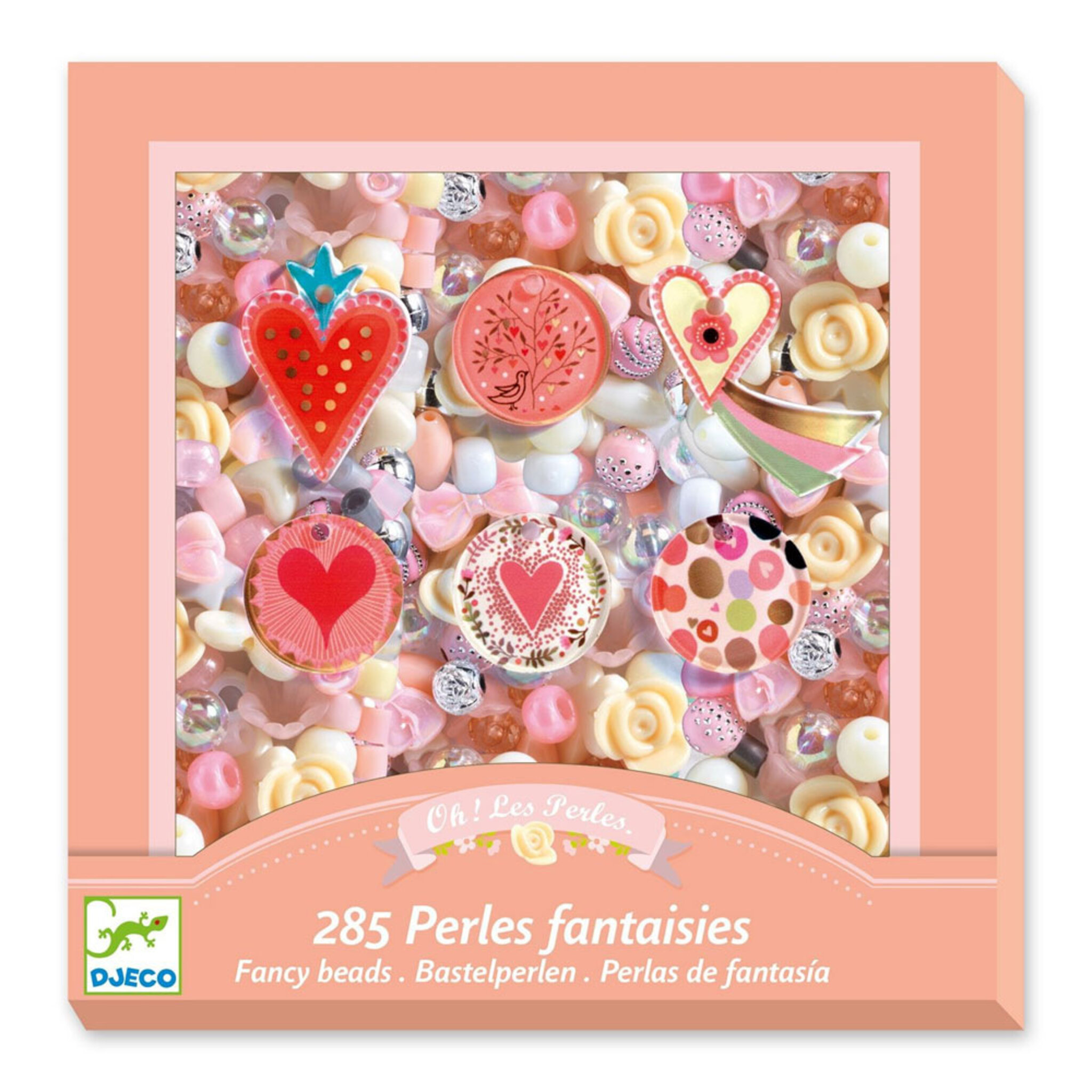 Pärlor Fantasy Hearts - 285-pack