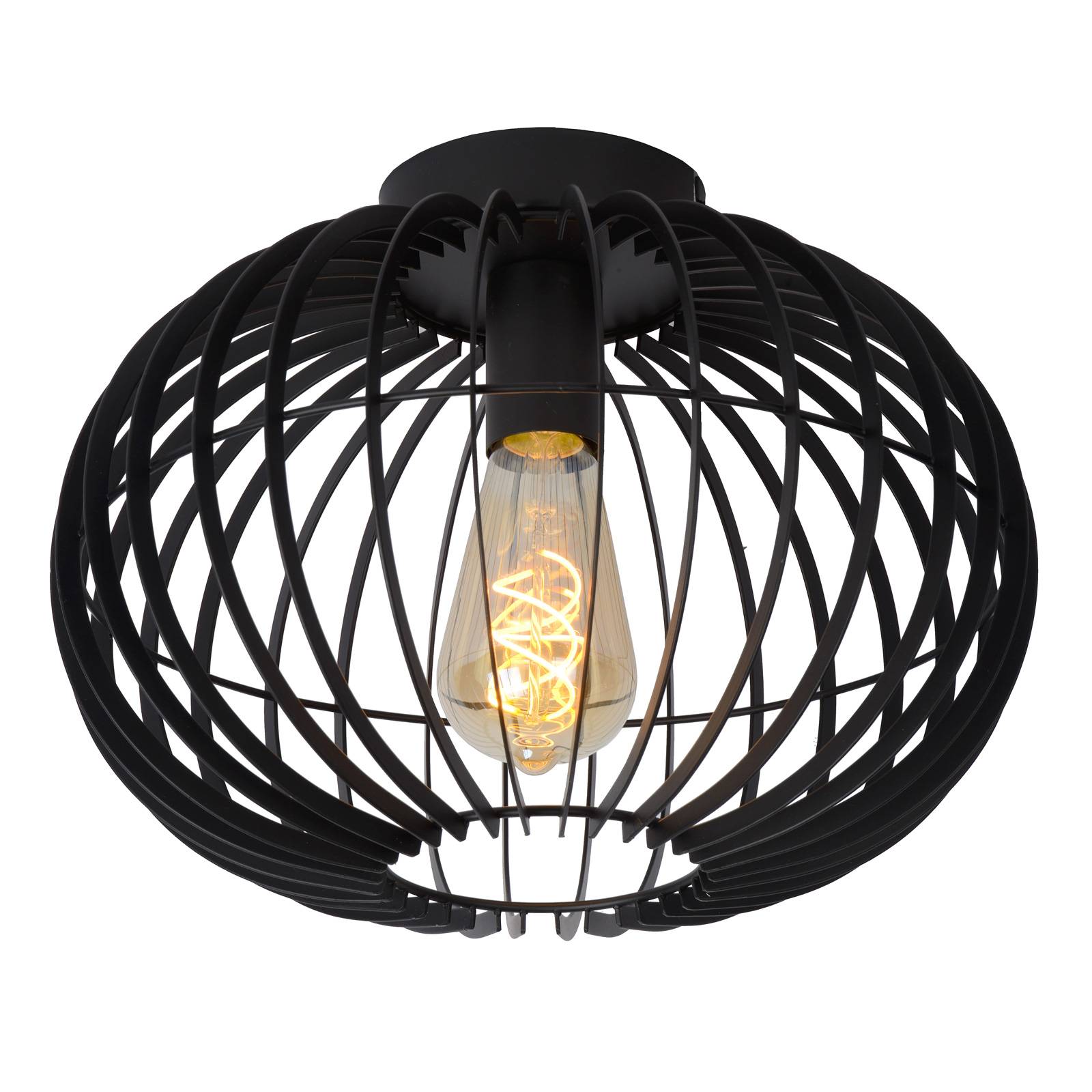 Taklampa Reda svart Ø 32 cm