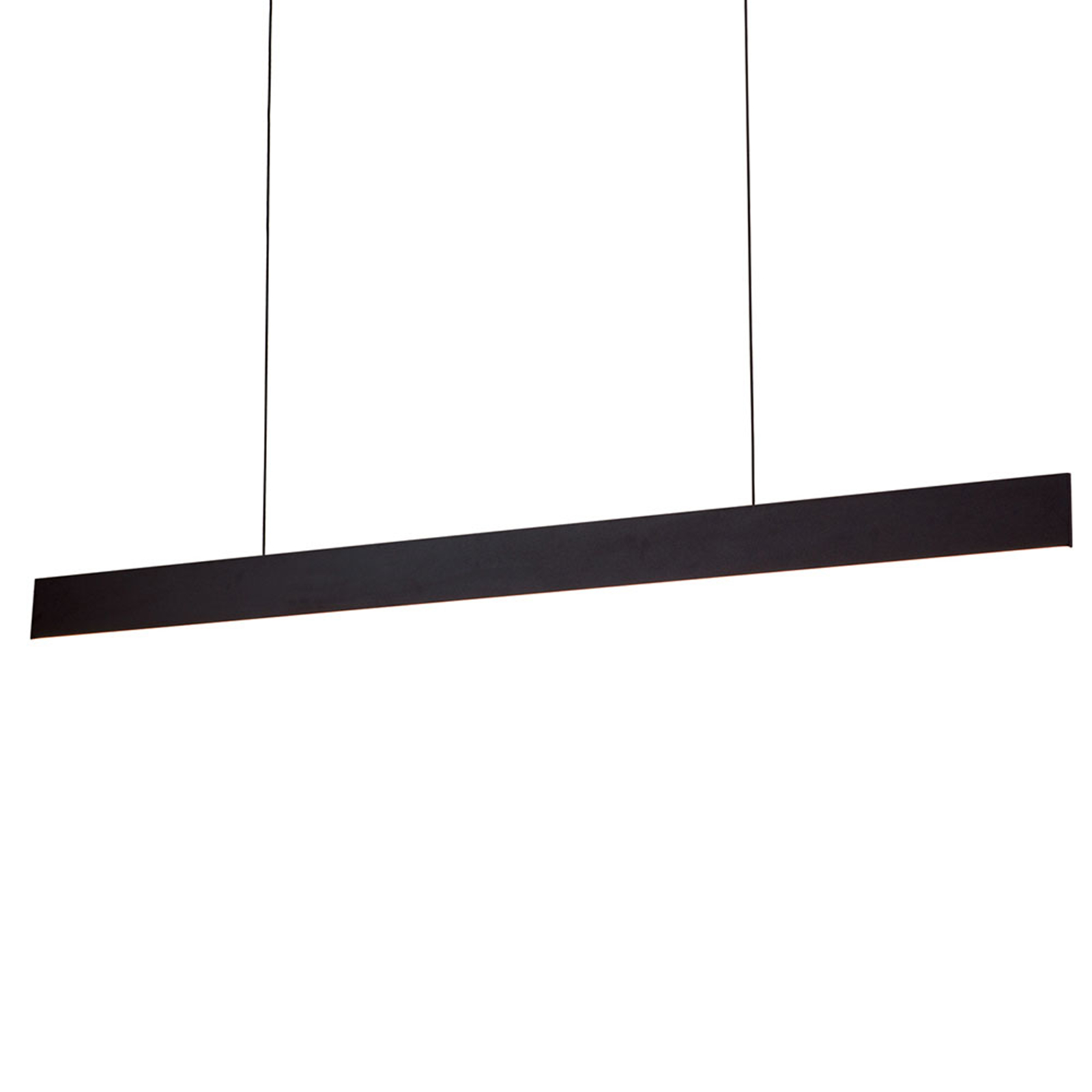 LED-pendellampa Gideon, up- & downlight, svart