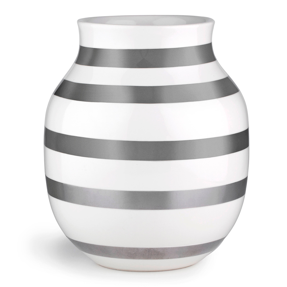 Kähler Design - Omaggio Vas 20 cm Silver