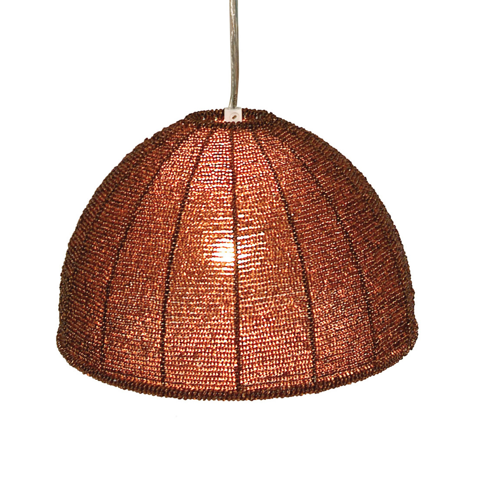 Hänglampa Pearl brun