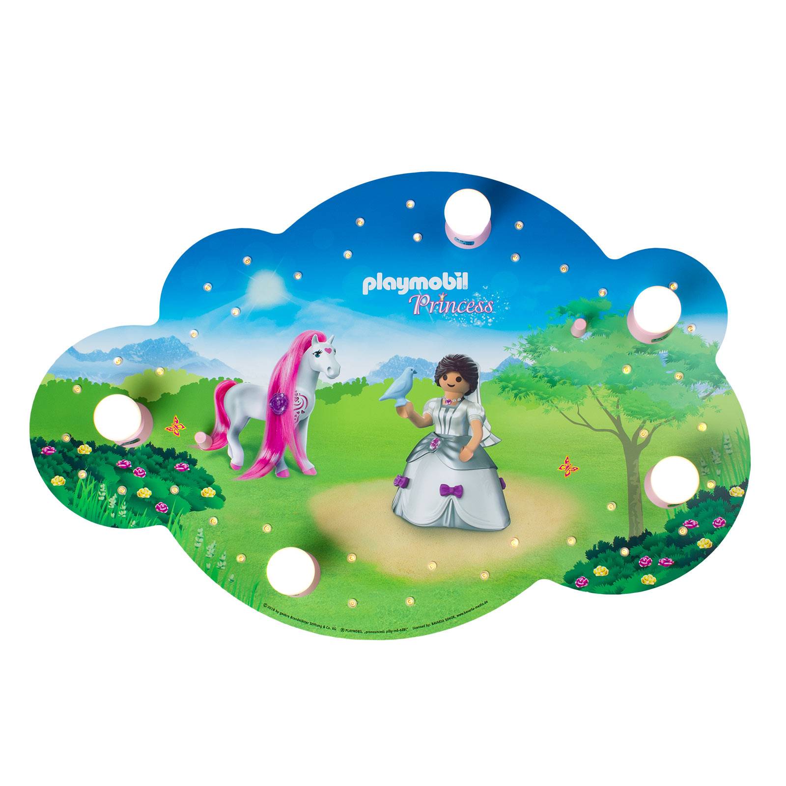 Taklampa Bildmoln PLAYMOBIL Prinsessa