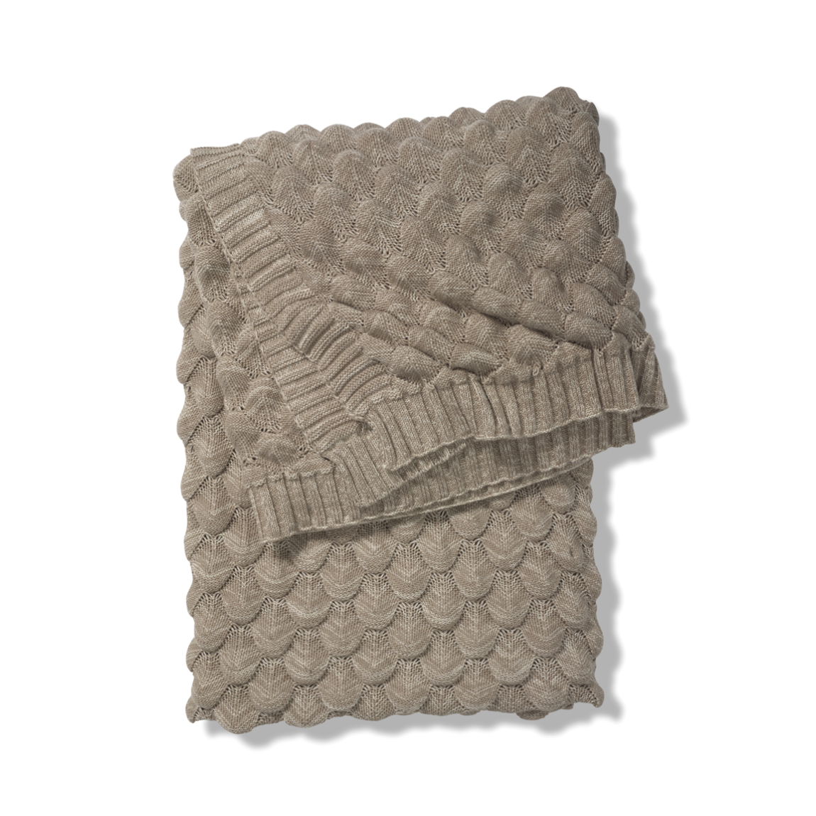 Classic pläd Gems taupe Classic Collection