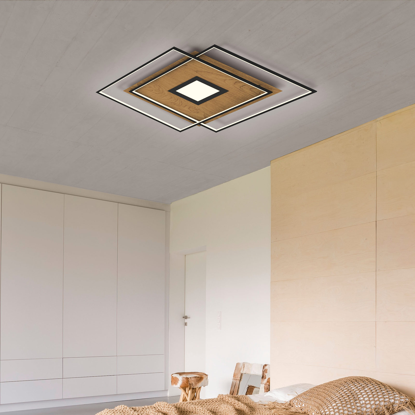 Paul Neuhaus Q-AMIRA LED-taklampa, trädekor