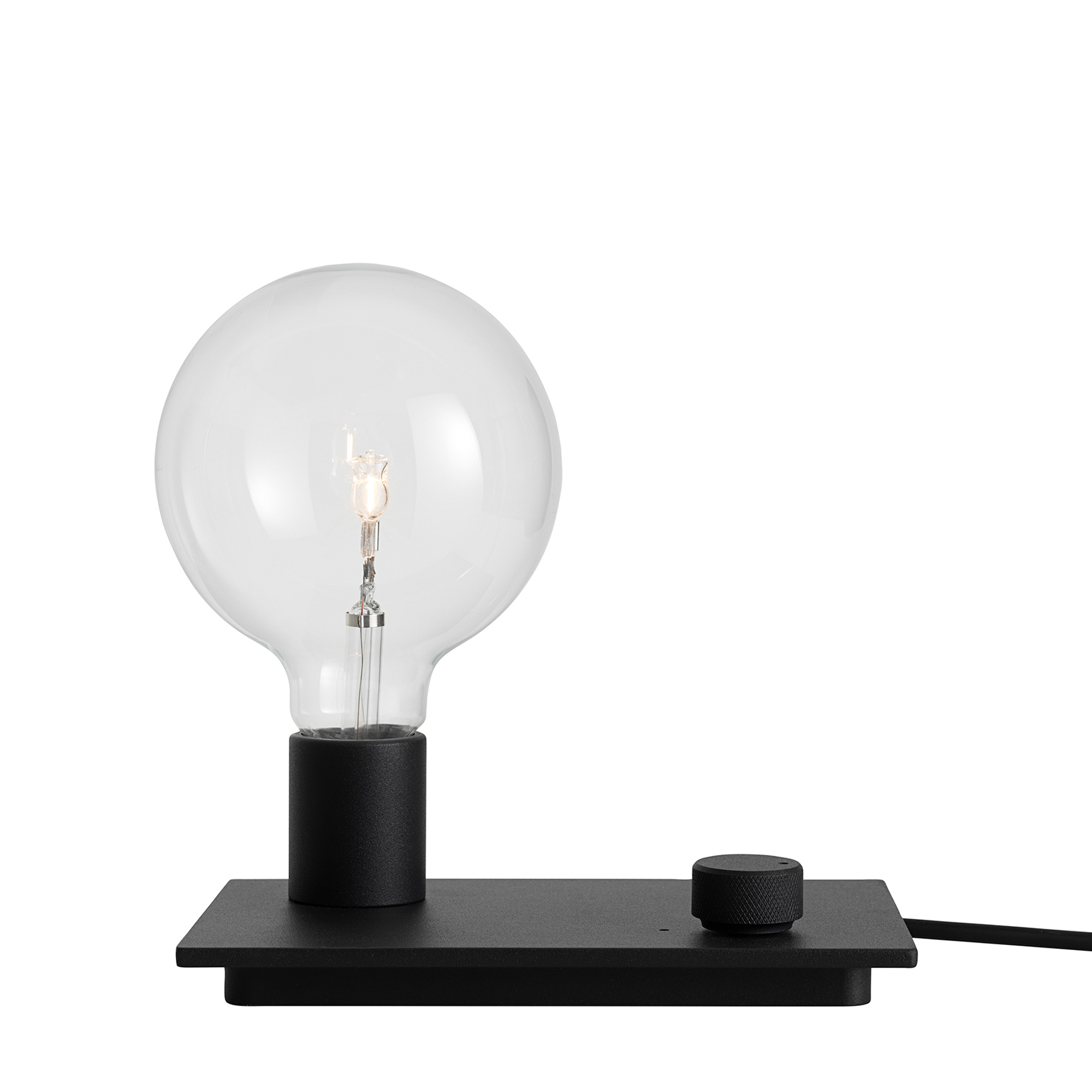 Muuto Lampa Control svart LED